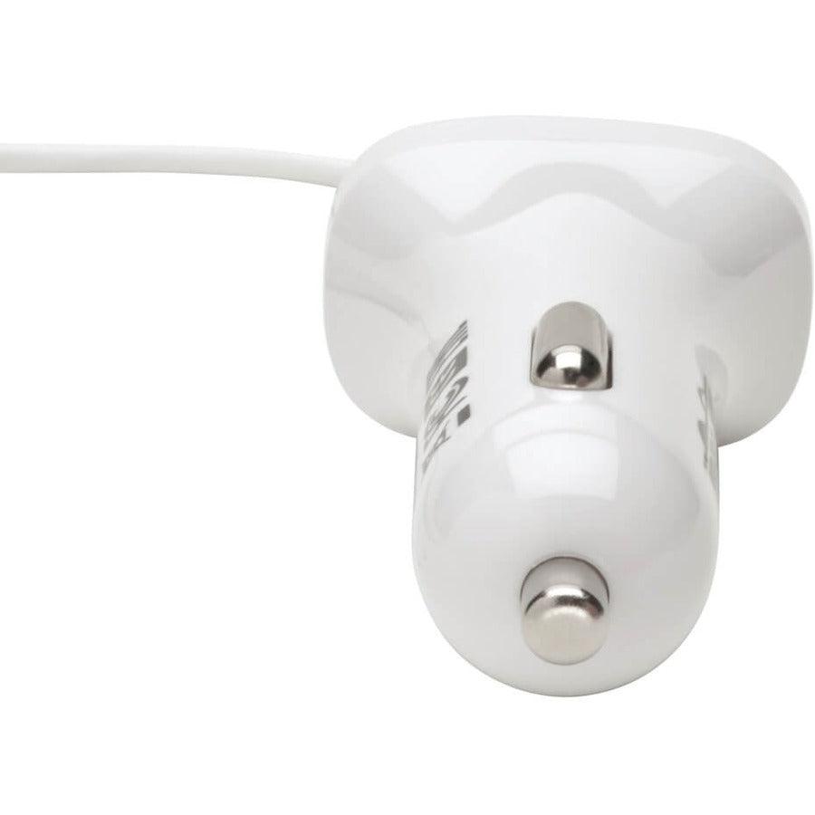 Tripp Lite U280-C02-S-M6 Dual-Port Usb Car Charger For Tablets And Cell Phones With Quick Charge 2.0 Technology