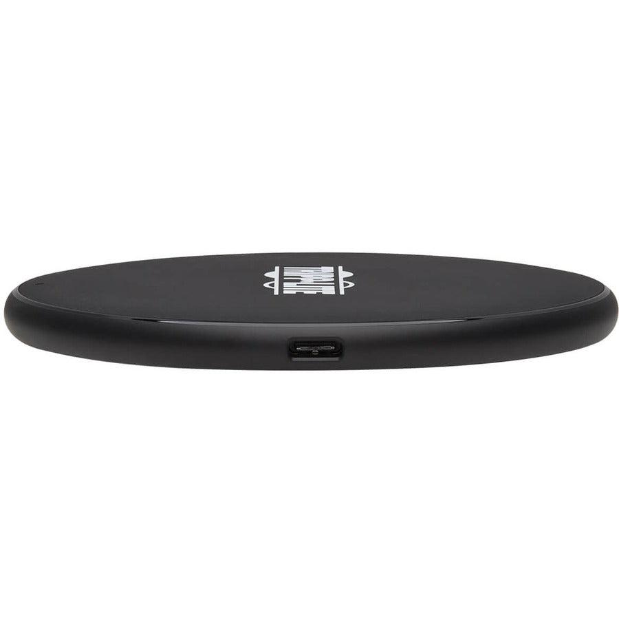 Tripp Lite U280-Q01Fl-Bk-2 15W Smartphone Wireless Fast Charging Pad, Black