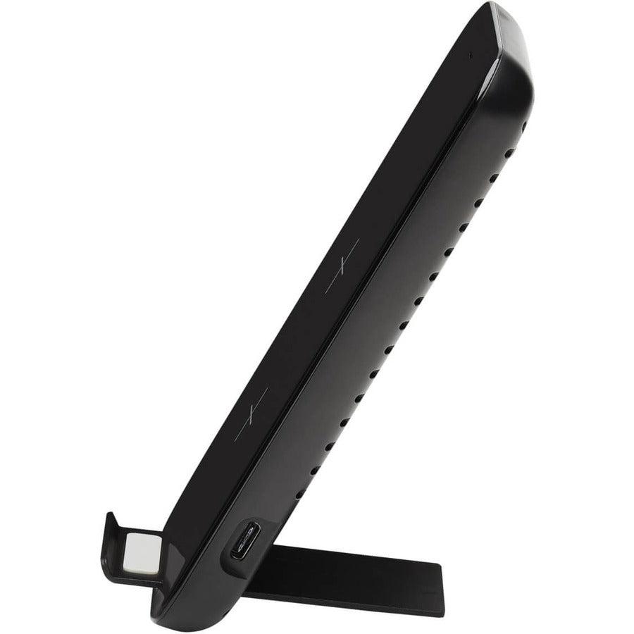 Tripp Lite U280-Q01St-Bk Wireless Charging Stand - 10W Fast Charging, Apple And Samsung Compatible, Black