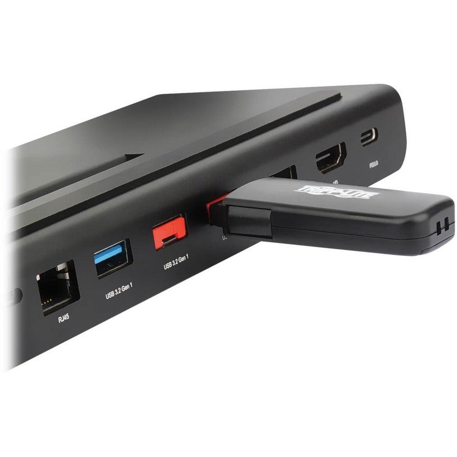 Tripp Lite U2Block-A-Key Usb-A Port Blockers With Reusable Key, 4 Pack