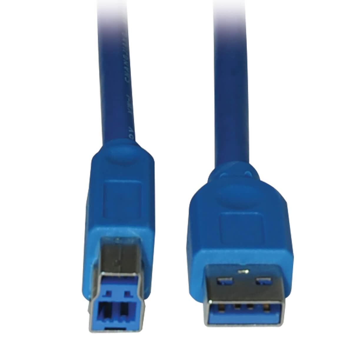 Tripp Lite U322-015 Usb 3.0 Superspeed Device Cable (Ab M/M), 15 Ft. (4.57 M)