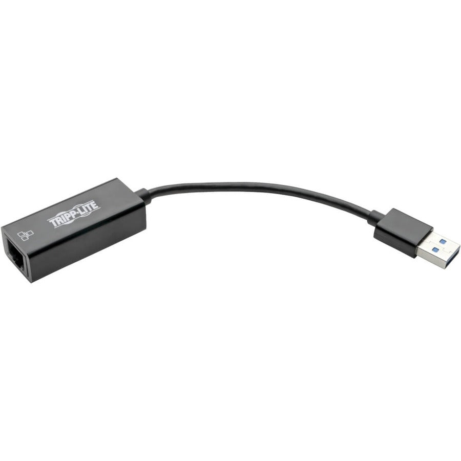 Tripp Lite U336-000-R Usb 3.0 To Gigabit Ethernet Nic Network Adapter - 10/100/1000 Mbps, Black