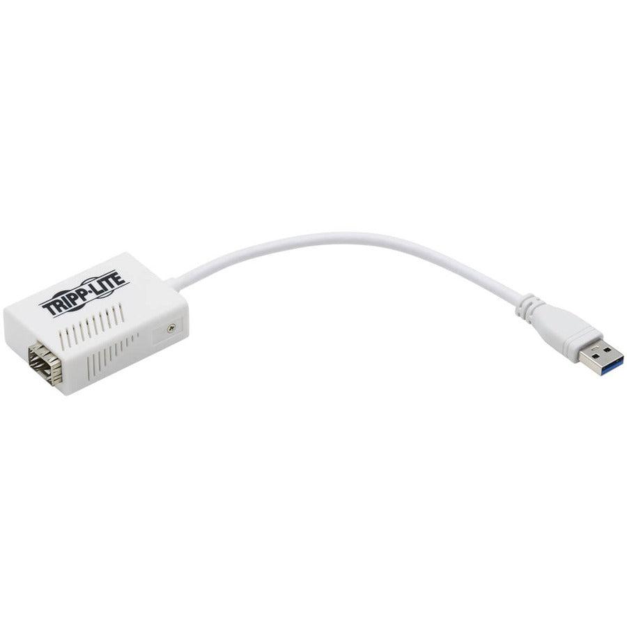 Tripp Lite U336-1G-Sfp Usb 3.1 To Fiber Optic Gigabit Ethernet Adapter, Open Sfp Port For Singlemode/Multimode, 1310 Nm, Lc