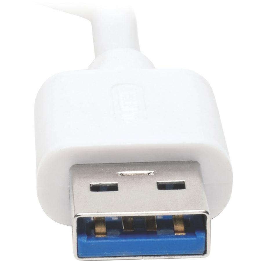 Tripp Lite U360-004-Al 4-Port Portable Usb 3.0 Superspeed Mini Hub, Aluminum