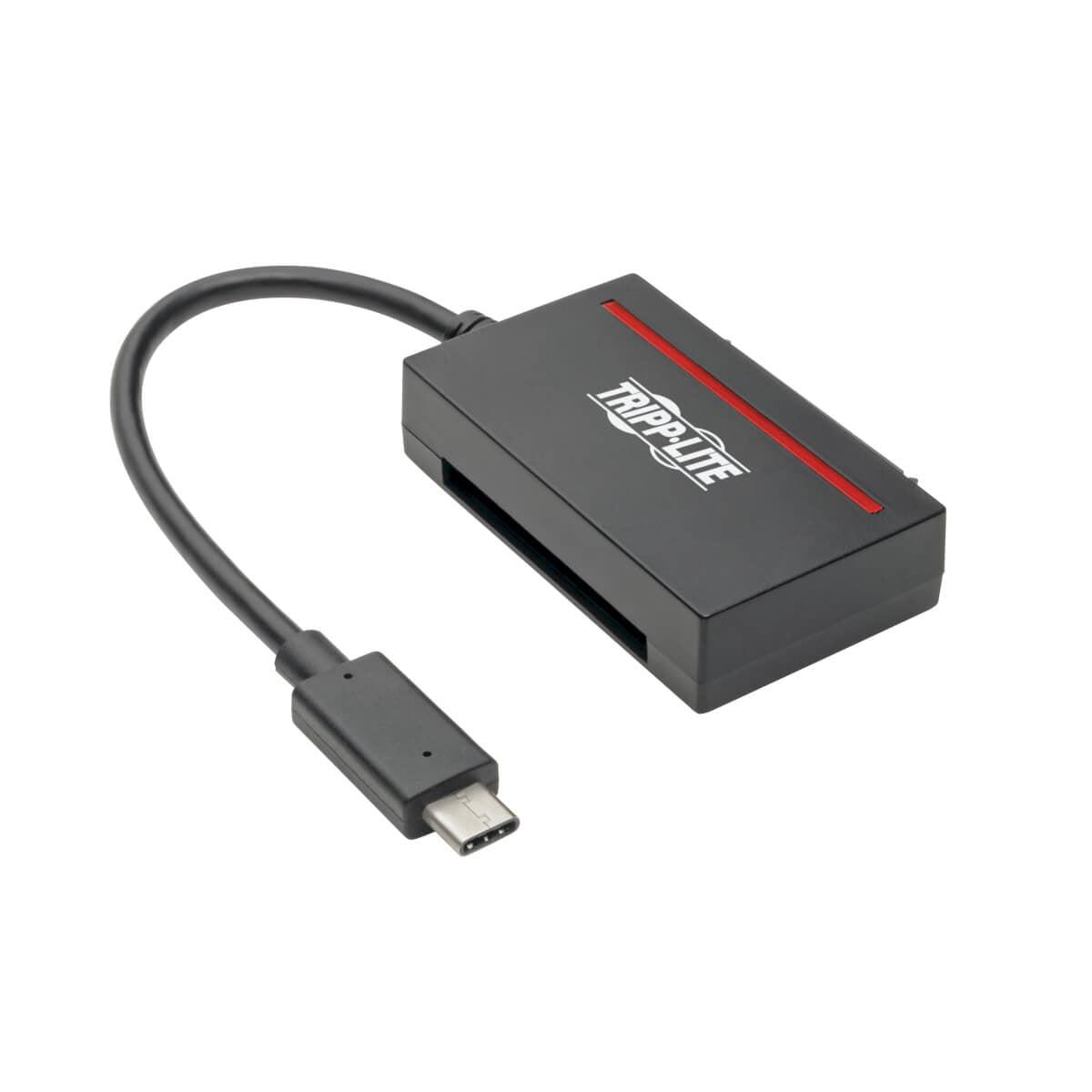 Tripp Lite U438-Cf-Sata-5G Usb 3.1 Gen 1 (5 Gbps) Usb-C To Cfast 2.0 Card And Sata Iii Adapter, Thunderbolt 3 Compatible