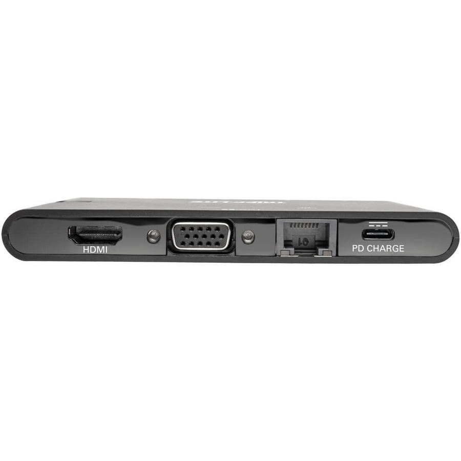Tripp Lite U442-Dock3-B Usb-C Dock - 4K Hdmi, Vga, Usb 3.2 Gen 1, Usb-A/C Hub, Gbe, Memory Card, 100W Pd Charging