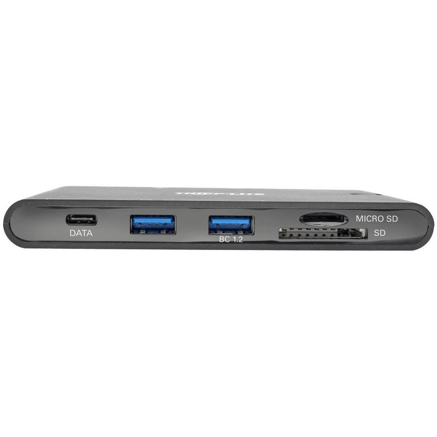 Tripp Lite U442-Dock3-B Usb-C Dock - 4K Hdmi, Vga, Usb 3.2 Gen 1, Usb-A/C Hub, Gbe, Memory Card, 100W Pd Charging