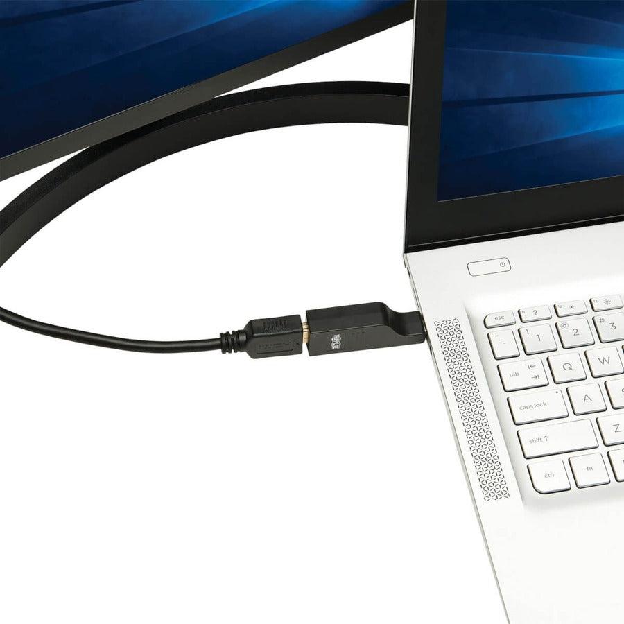 Tripp Lite U444-000-H4K6B Usb-C To Hdmi Vertical Adapter (M/F) - Hdmi, Thunderbolt 3, 4K 60 Hz, 4:4:4, Black