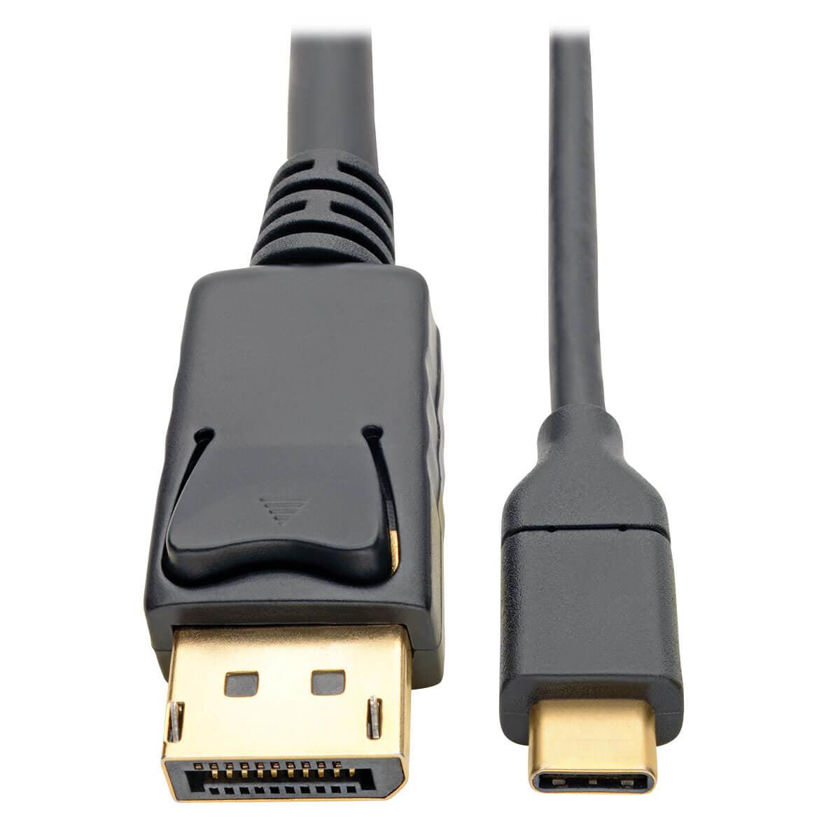 Tripp Lite U444-006-Dp Usb-C To Displayport Active Adapter Cable (M/M), 4K 60 Hz, 6 Ft. (1.8 M)