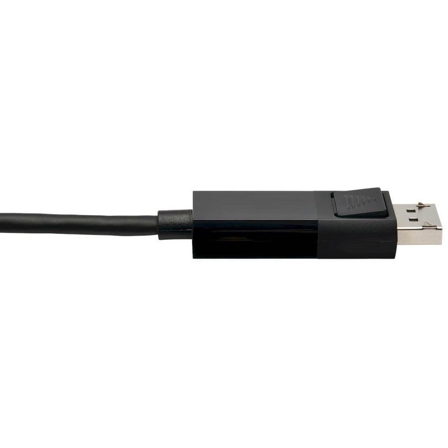 Tripp Lite U444-006-Dp-Be Usb-C To Displayport Adapter Cable (M/M), 4K 60 Hz, Hdr, Locking Dp Connector, 6 Ft. (1.8 M)