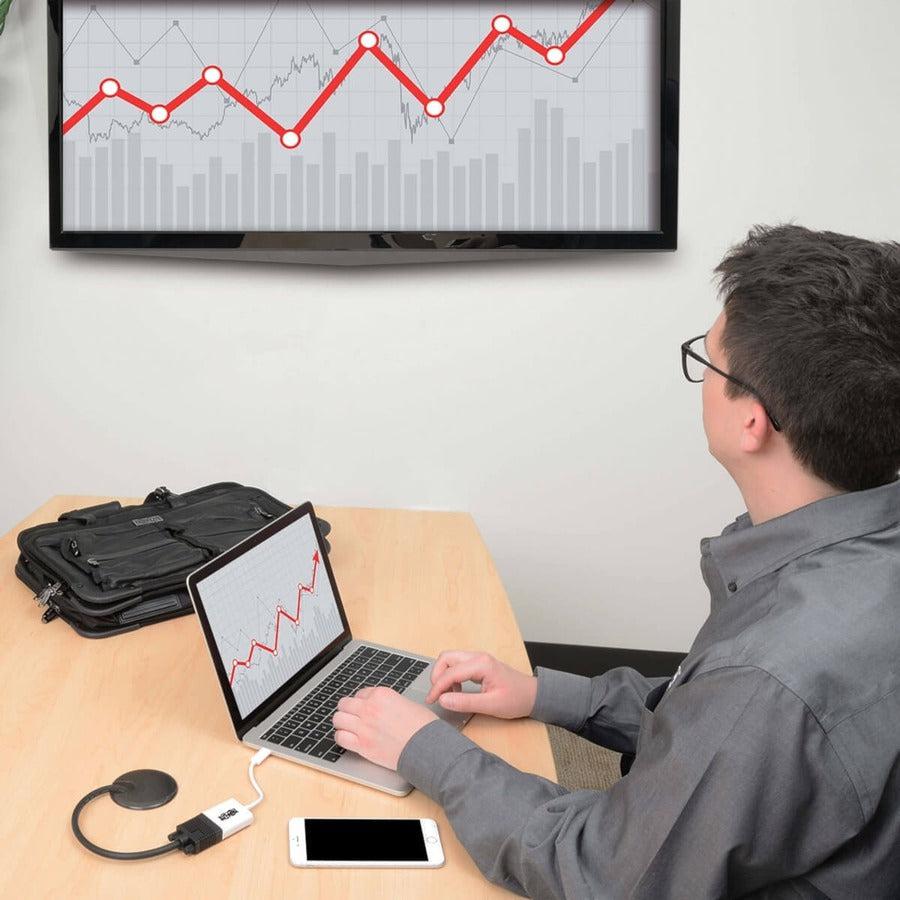 Tripp Lite U444-06N-Vga-Am Usb-C To Vga Adapter With Alternate Mode - Dp 1.2