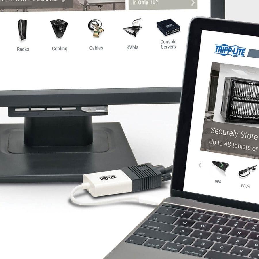 Tripp Lite U444-06N-Vga-Am Usb-C To Vga Adapter With Alternate Mode - Dp 1.2