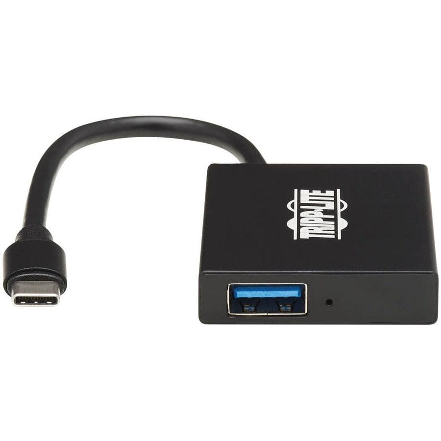 Tripp Lite U460-004-2A2C-2 4-Port Usb-C Hub - Usb 3.1 Gen 2, 10 Gbps, 2 Usb-A & 2 Usb-C Ports, Thunderbolt 3, Aluminum Housing