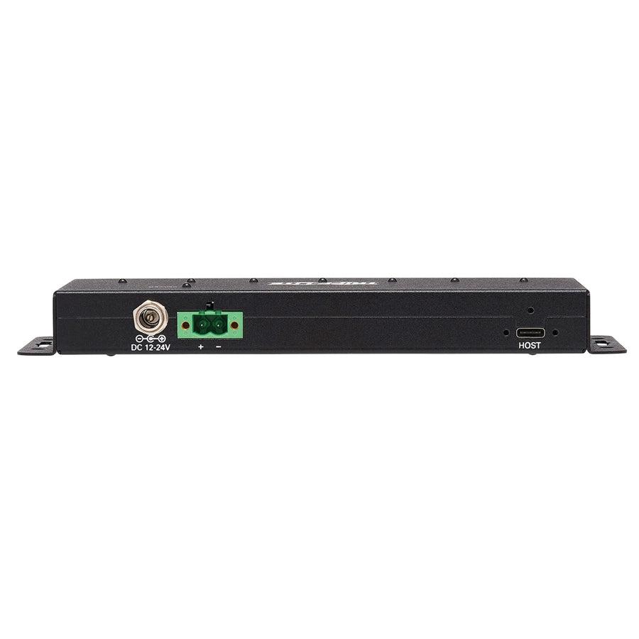 Tripp Lite U460-4A3C-Ind Industrial 7-Port Usb-C Hub, Gen2 (10G, 4X Usb-A And 3X Usb-C Ports W 15Kv Esd Immunity, 2Kv Surge
