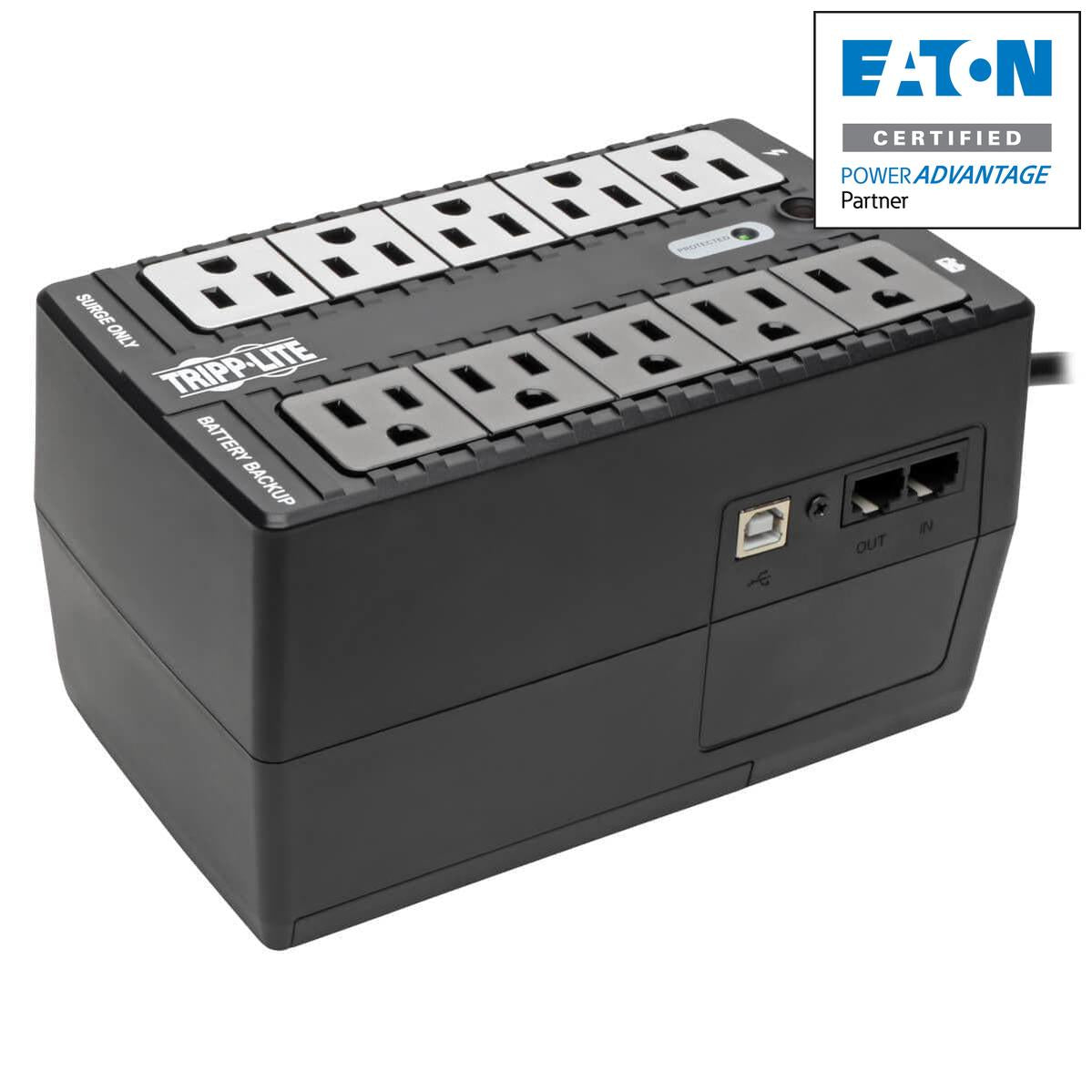 Tripp Lite UPS - Desktop Battery Backup 550VA 300W | TecISoft INTERNET550U