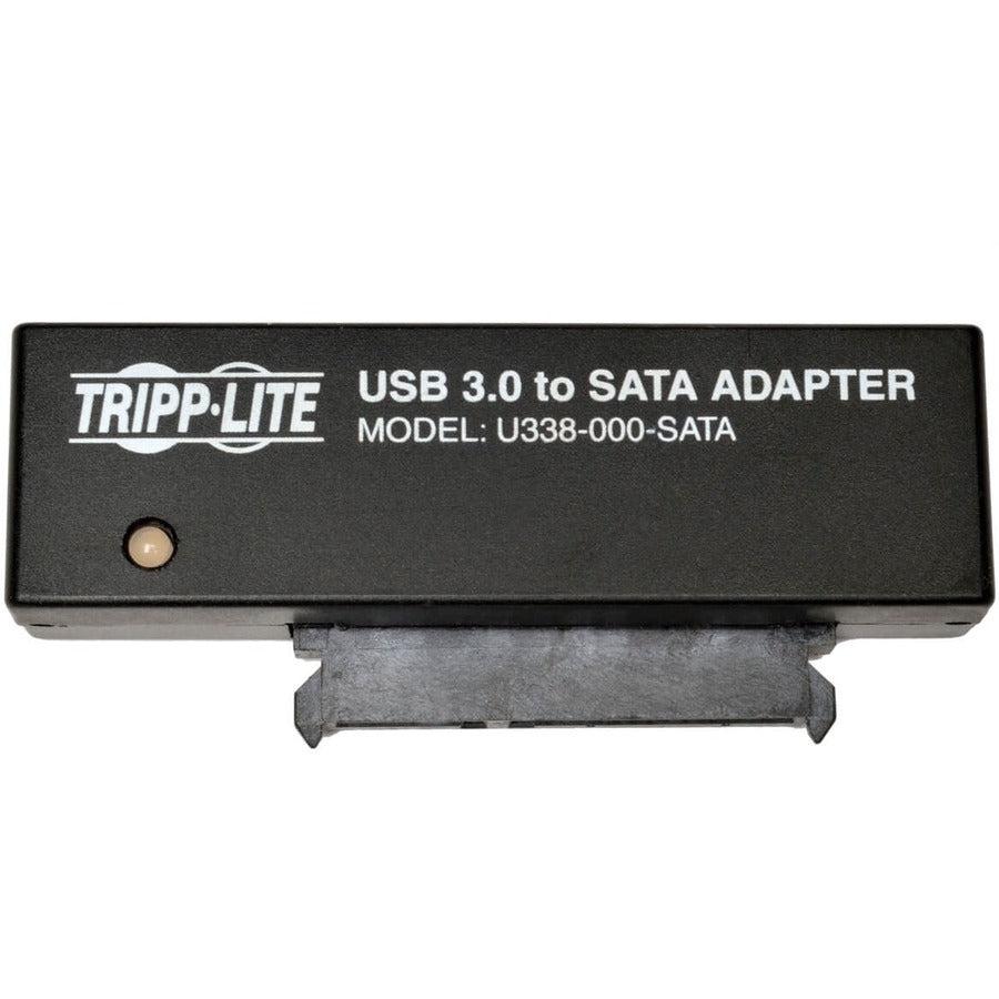 Tripp Lite Usb 3.0 Superspeed To Sata Iii Adapter For 2.5In Or 3.5In Sata Hard Drives