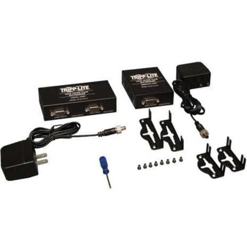 Tripp Lite Vga With Audio Over Cat5/Cat6 Extender Kit, Box-Style Transmitter & Receiver With Edid Copy, 1920X1440 At 60Hz