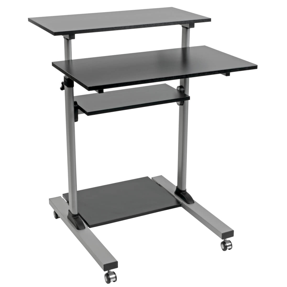 Tripp Lite Wwssrc Rolling Desk Tv/Monitor Cart - Height Adjustable