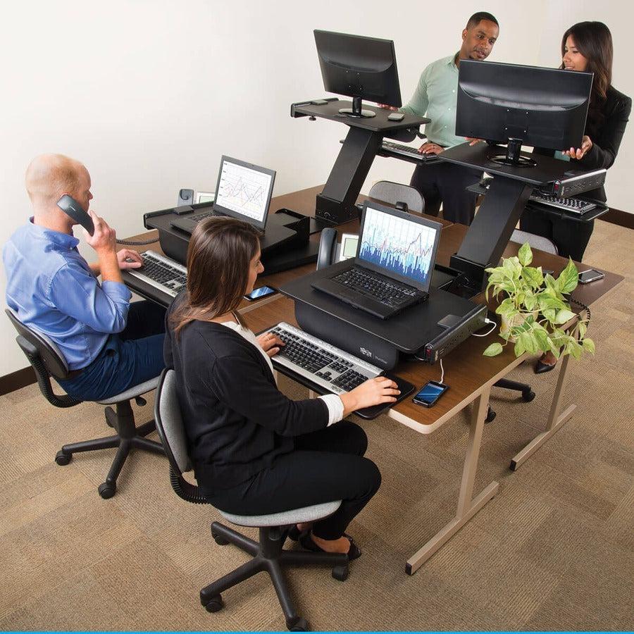Tripp Lite Wwssdc Workwise Height-Adjustable Sit-Stand Workstation, Clamp-On