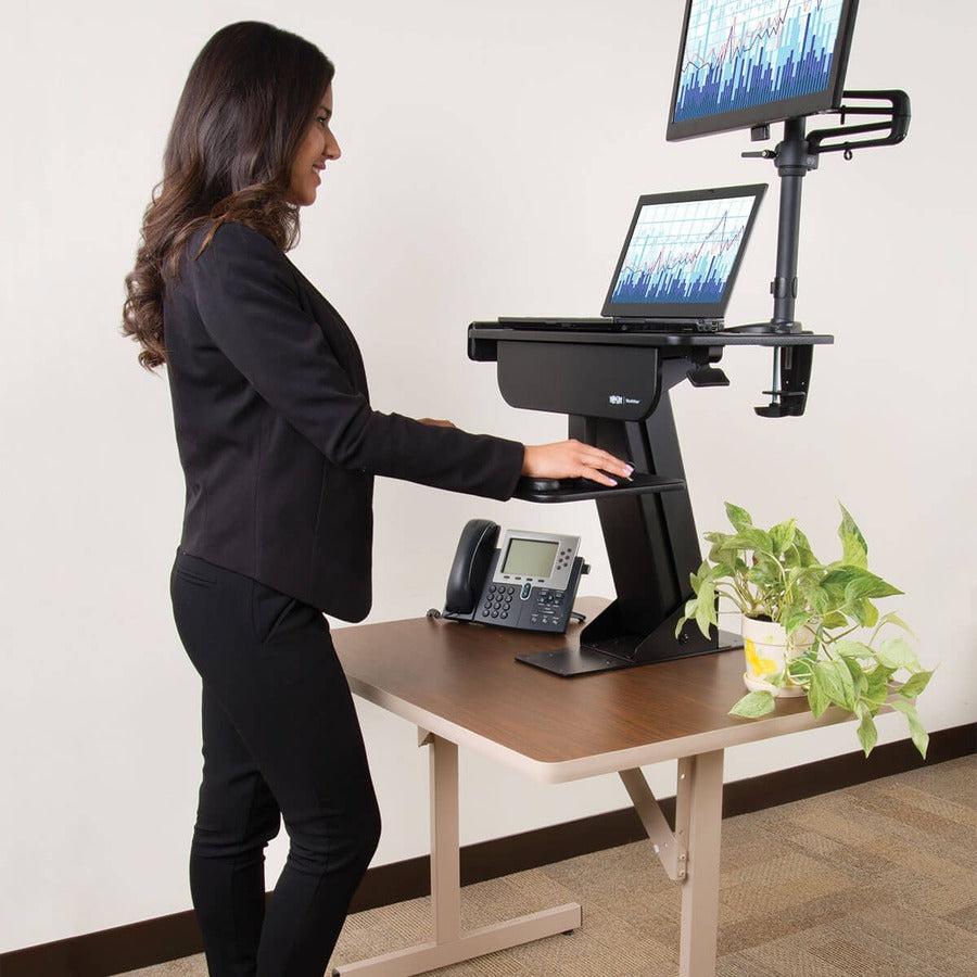 Tripp Lite Wwssdc Workwise Height-Adjustable Sit-Stand Workstation, Clamp-On