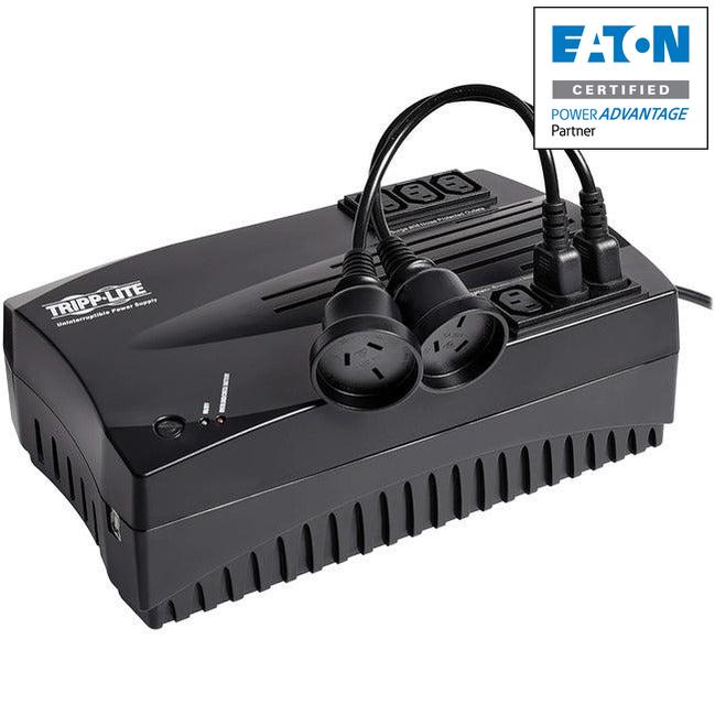 Tripp Lite by Eaton 750VA 450W 230V Ultra-Compact Line-Interactive UPS - 6 C13 Outlets, 2 AUS/NZ Adapters, Desktop/Wall-Mount AVRX750UA