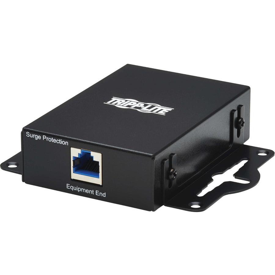 Tripp Lite by Eaton In-Line Network Surge Protector - 10 Gbps, Cat6a/8, Metal Case, IEC Compliant, TAA B110-SP-10G