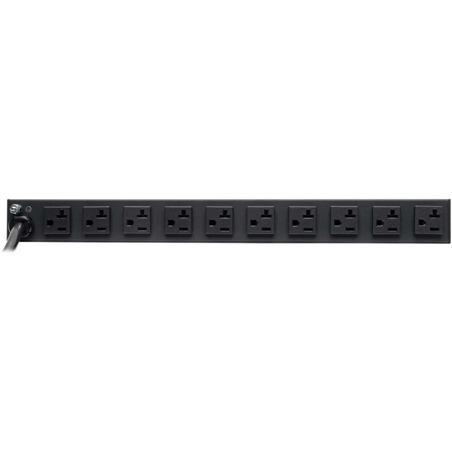 Tripp Lite by Eaton Isobar 12-Outlet Network Server Surge Protector, 15 ft. (4.57 m) Cord with 5-20P Plug, 3840 Joules, Diagnostic LEDs, 1U Rackmount IBAR12-20ULTRA