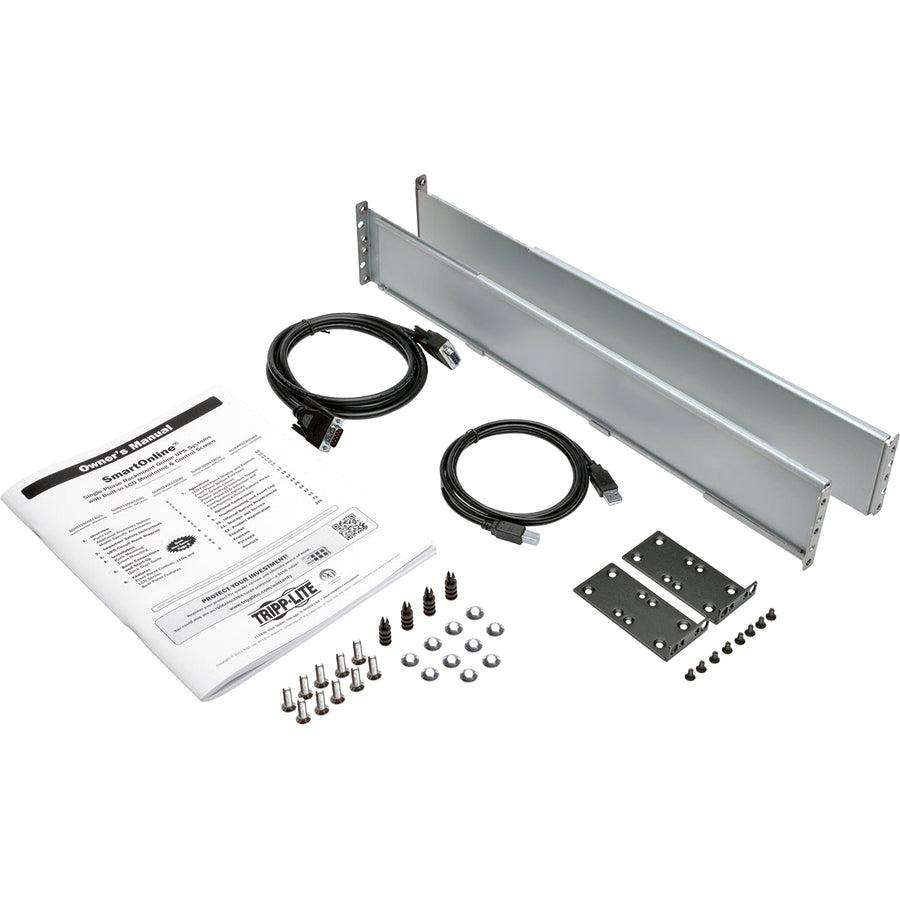 Tripp Lite series SmartOnline 1000VA 900W 208/230V Double-Conversion UPS SUINT1000LCD2U