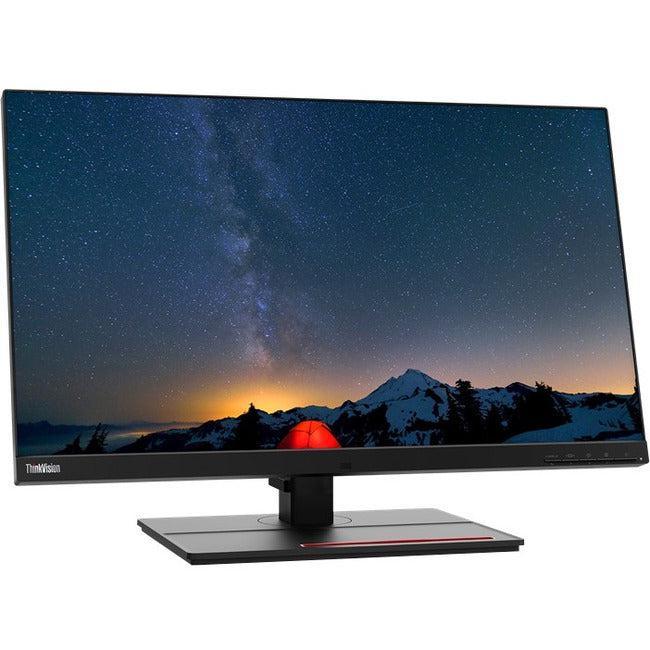 UHD 4K Monitors - Lenovo ThinkVision P27u-20 with WebCam | TechSoft 62F1RAR6US