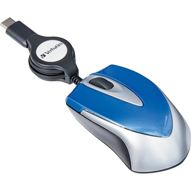 Usb-C Blue Mini Optical Mouse,