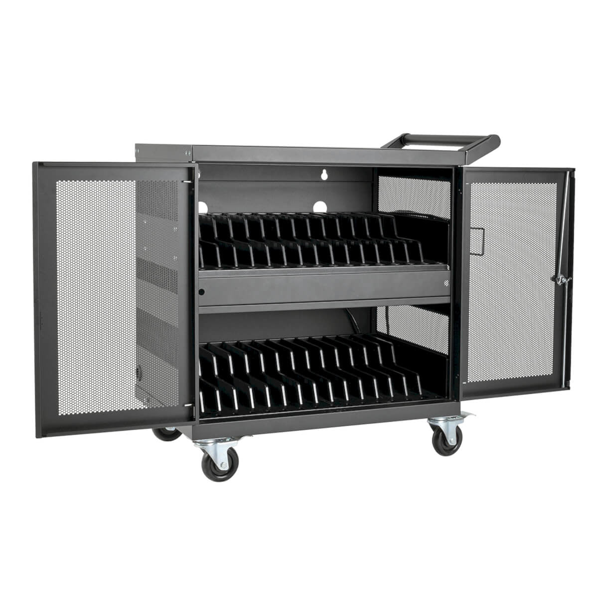USB Charging Cart 32 Port - Multi Device Tablet Station | Tripp Lite CSC32USB