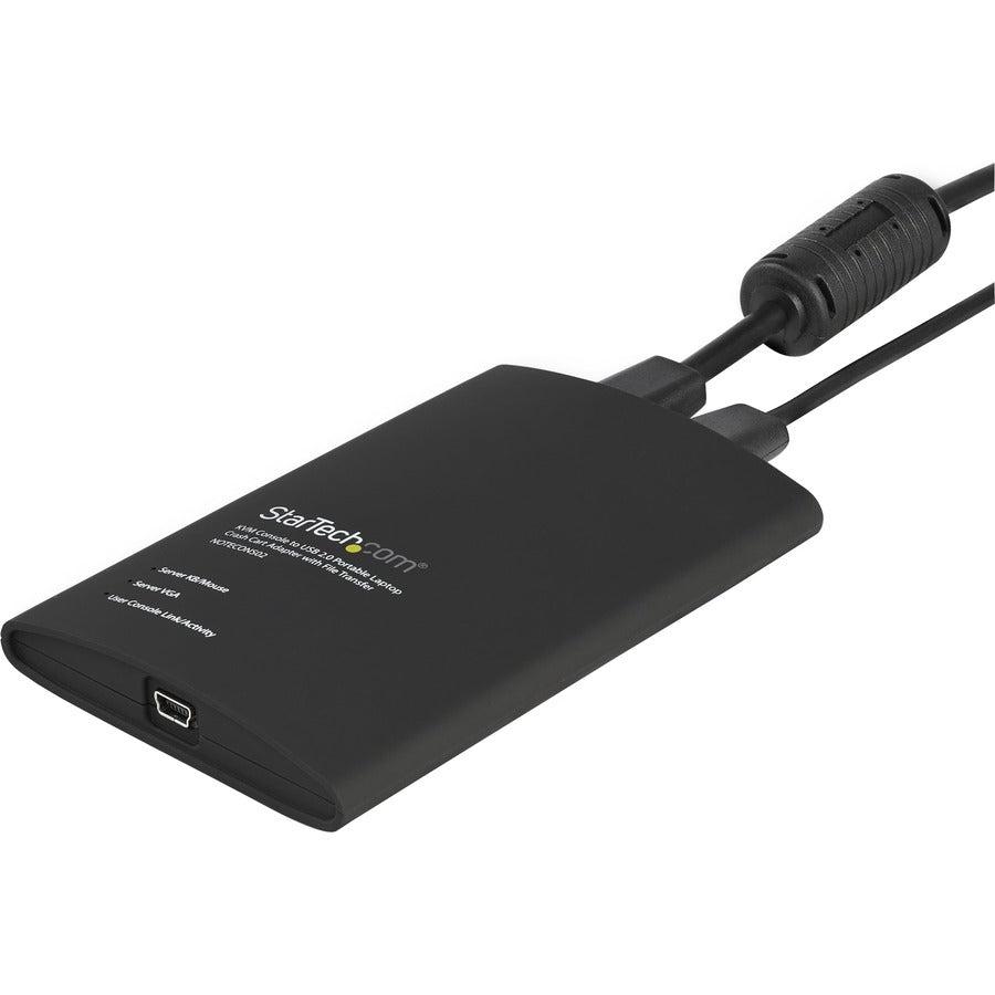 USB Crash Cart Adapter StarTech KVM Console File Transfer Video Capture TAA Compliant NOTECONS02