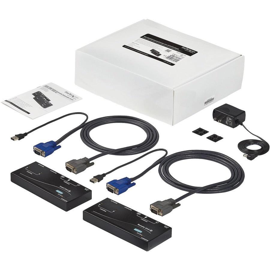USB VGA KVM Console Extender CAT5 - Remote Server Access Solution | StarTech.com SV565UTPU