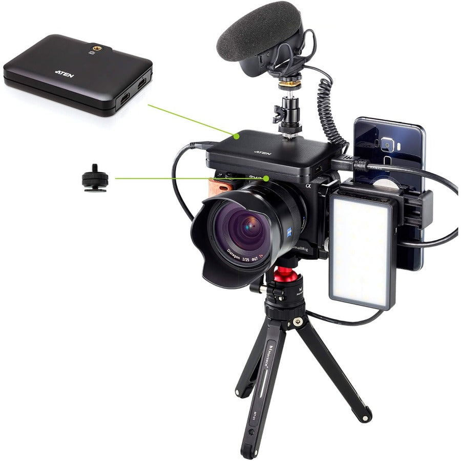 UVC Video Capture HDMI to USB-C - Live Streaming Power Pass-Through | ATEN CAMLIVE UC3021