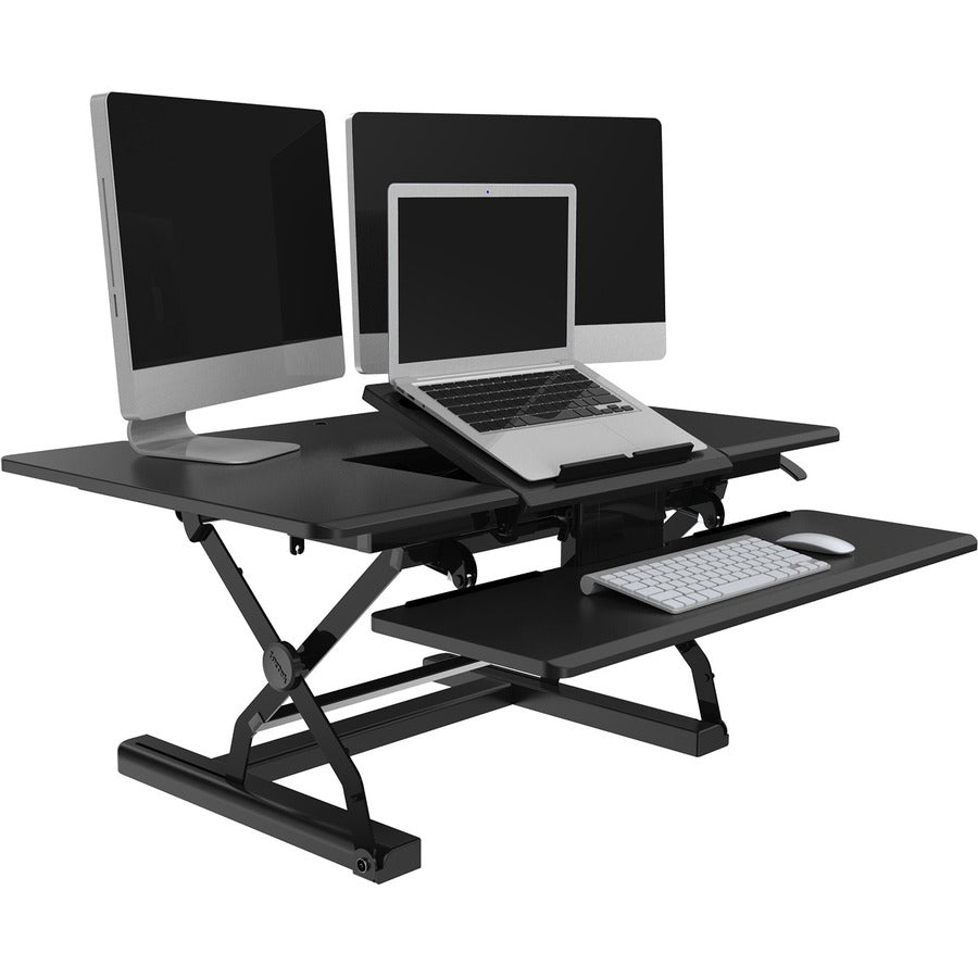 V7 36 Sit Stand Desk Workstation" DT3SSB