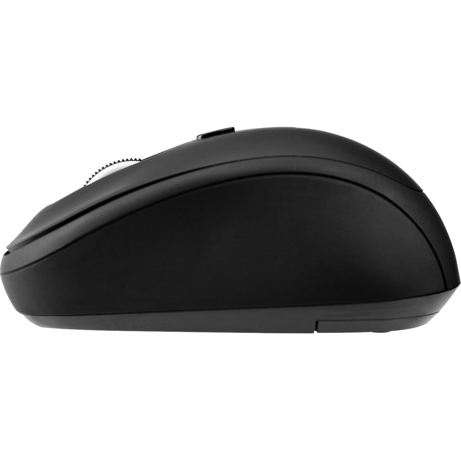 V7 4-Button Wireless Optical Mouse with Adjustable DPI - Black MW100-1N