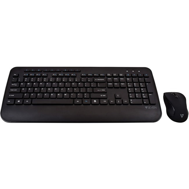 V7 CKW300US Full Size/Palm Rest English QWERTY - Black