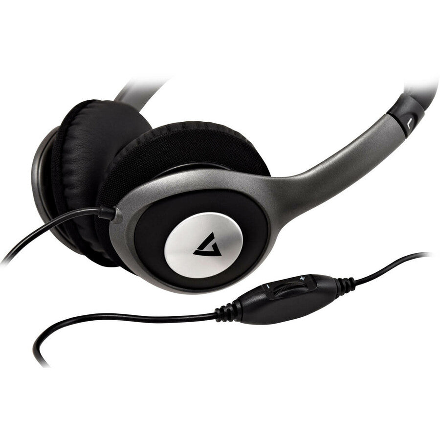V7 Deluxe Stereo Headphones with Volume Control HA520-2NP