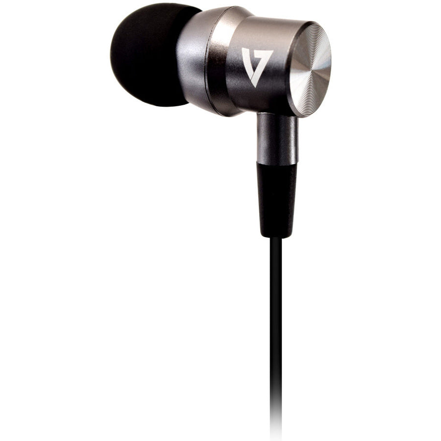 V7 Noise Isolating Stereo Earbuds with Microphone HA111-3NB