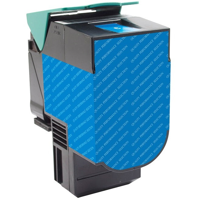 V7 Remanufactured High Yield Cyan Toner Cartridge for Lexmark C540/C544/X543/X544 - 2000 page yield V7C540H1CG