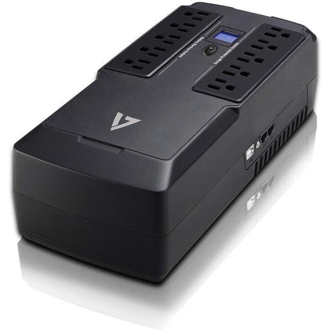 V7 UPS 750VA Desktop Battery Backup - Surge Protection | Tecisoft UPS1DT750-1N