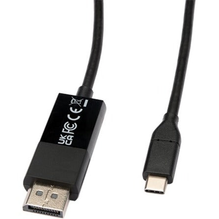 V7 USB-C Male to DisplayPort 1.2 Male 21.6 Gbps 4K UHD V7UCDP-1M
