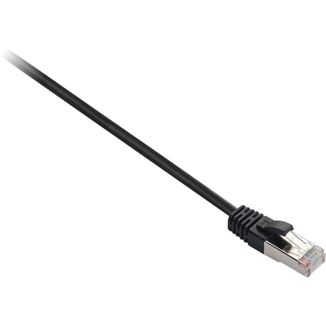 V7 V7 CAT6 STP Shielded Network Cable (RJ45m/m) black 10ft V7E2C6S-03M-BKS-N