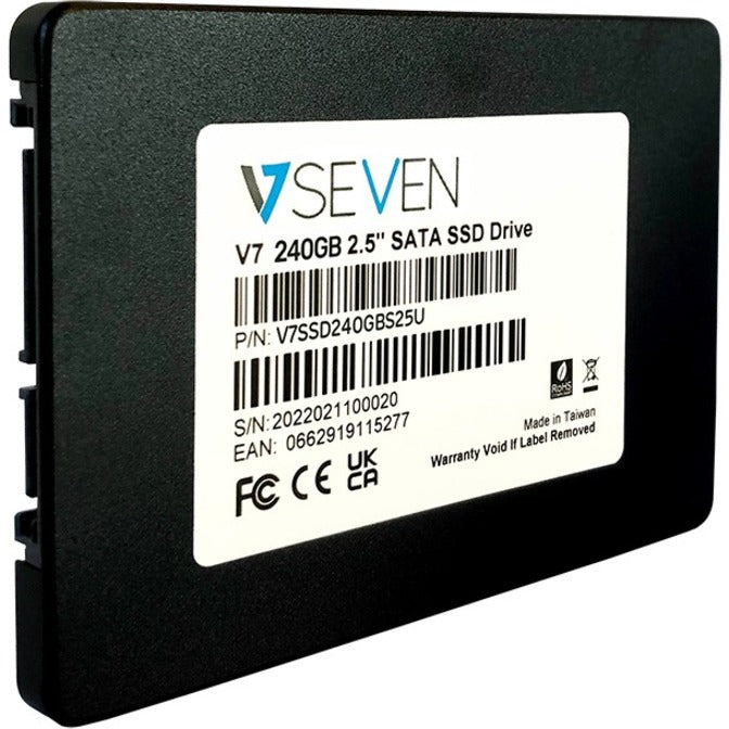 V7 V7SSD240GBS25U 240 GB Solid State Drive - 2.5 Internal - SATA (SATA/600) - TAA Compliant"