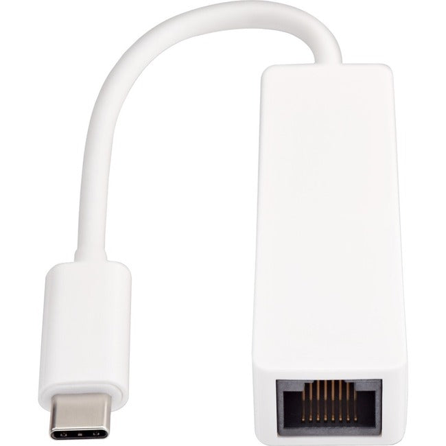 V7 White USB Video Adapter USB-C Male to RJ45 Male V7UCRJ45-WHT-1E