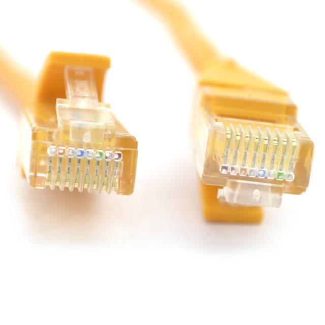 Vcom Np511B-10-Orange 10Ft Cat5E Utp Crossover Patch Cable (Orange)