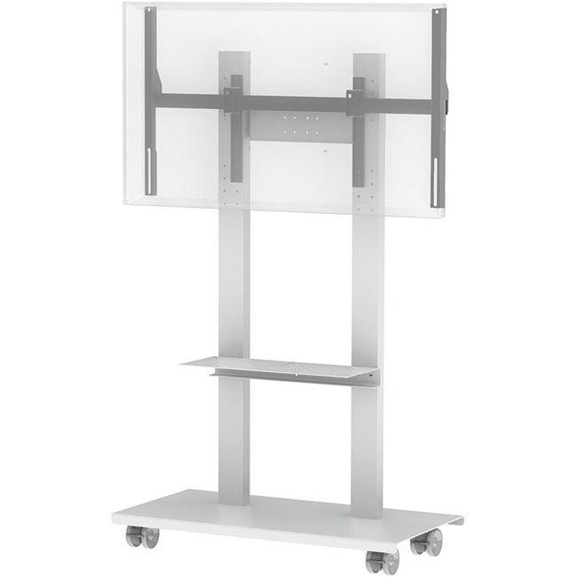 VFI Mobile Interactive Stand For Single/Dual Monitors SYZ80-CS55-W