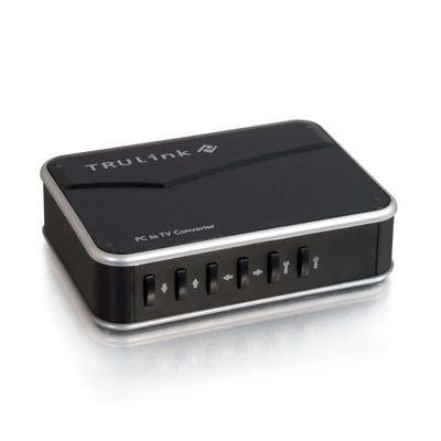 VGA to Composite Video Adapter - Connect PC to TV | C2G 29548