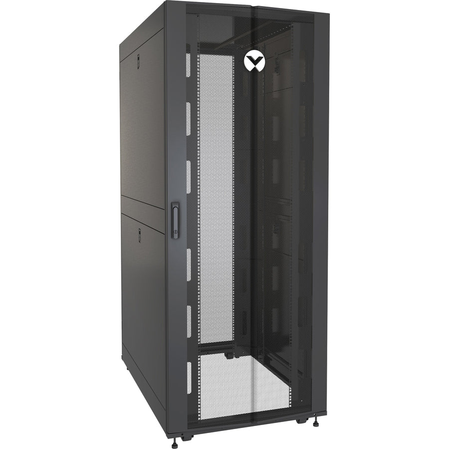 VR3107 | Vertiv™ Rack - 48U Server Rack Enclosure with Locking Doors