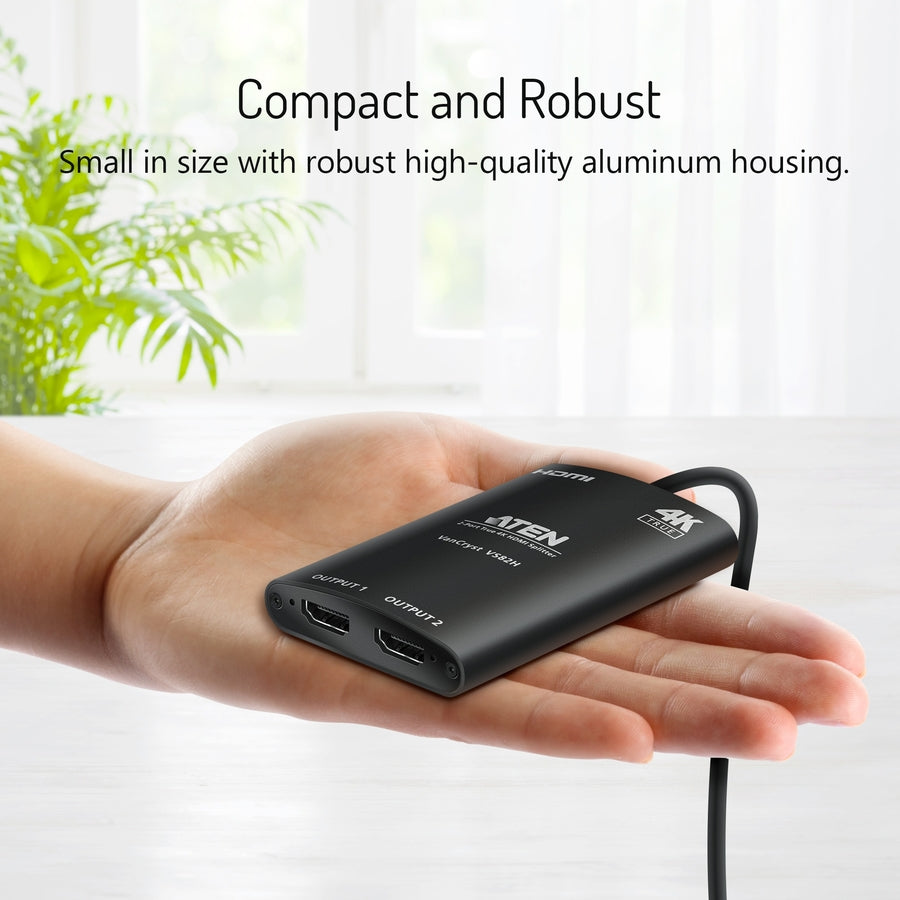 VanCryst VS82H 2-Port True 4K HDMI Splitter